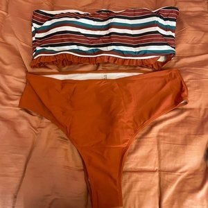 Two Piece High Waisted Bikini